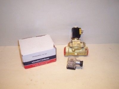 Schrader Bellows G8400 1/2 2/2 .5 FPT Valve 240 VAC NOS  