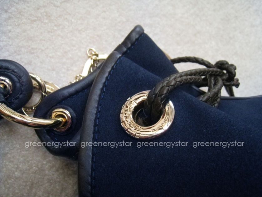 Lancel Paris Le Brigitte Bardot Dark Blue Bag  