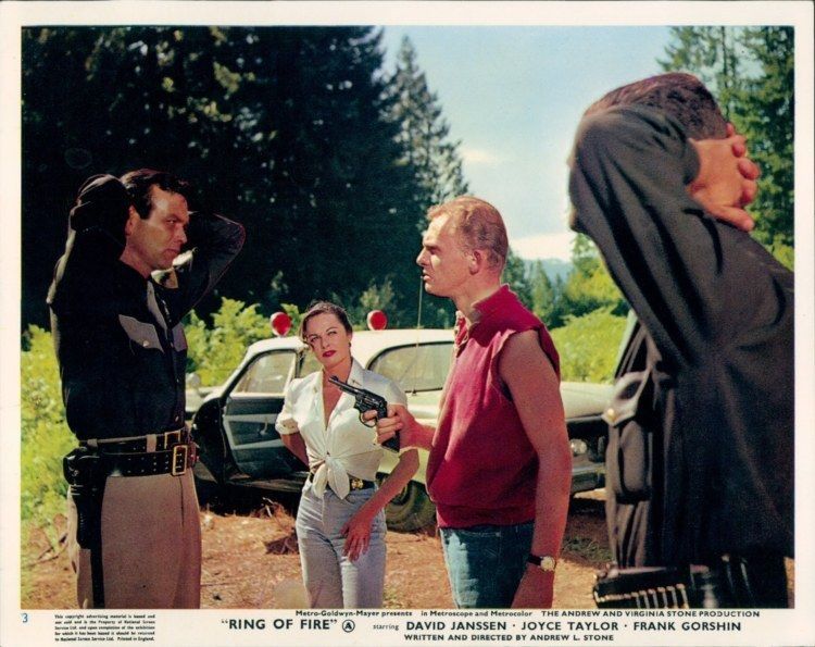 RING OF FIRE FRANK GORSHIN DAVID JANSSEN JOYCE TAYLOR  