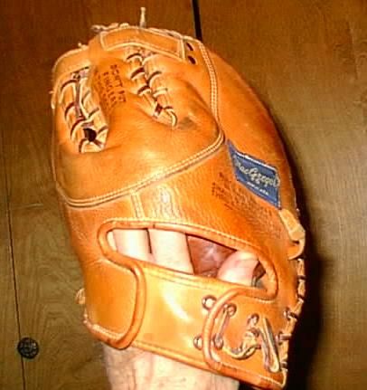 FRANK MCCORMICK MCGREGOR FIRSTBALL BASEBALL GLOVE  