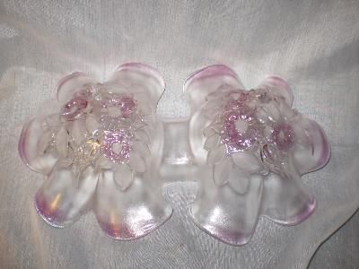 Mikasa, Rosella, Pink Flowered, Divided, Relish Dish  