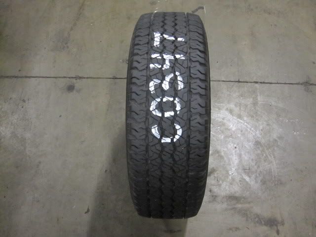 ONE GOODYEAR WRANGLER RT/S 265/70/16 TIRE (C0347)  