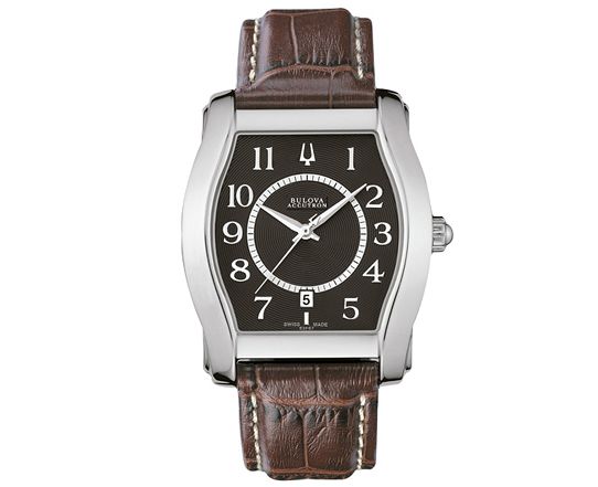   back 25 jewels gorgeous dark gray pattern dial with rich brown