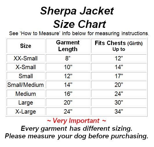 SHERPA JACKET Faux Suede Fleece Dog Blanket Coat New  