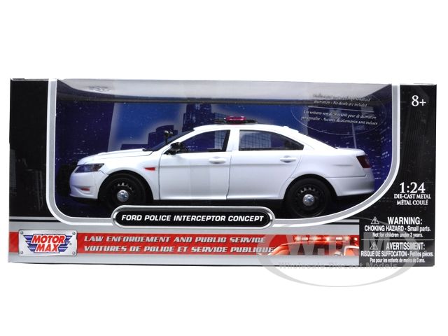 Brand new 124 scale diecast model of Ford Police Concept Unmarked 