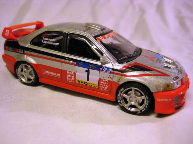 Mitsubishi Lancer Evolution VI Cararama Collection Car Model 1/43 143 