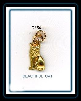 NAIL ART DANGLE CAT.CHARM .Jewely  