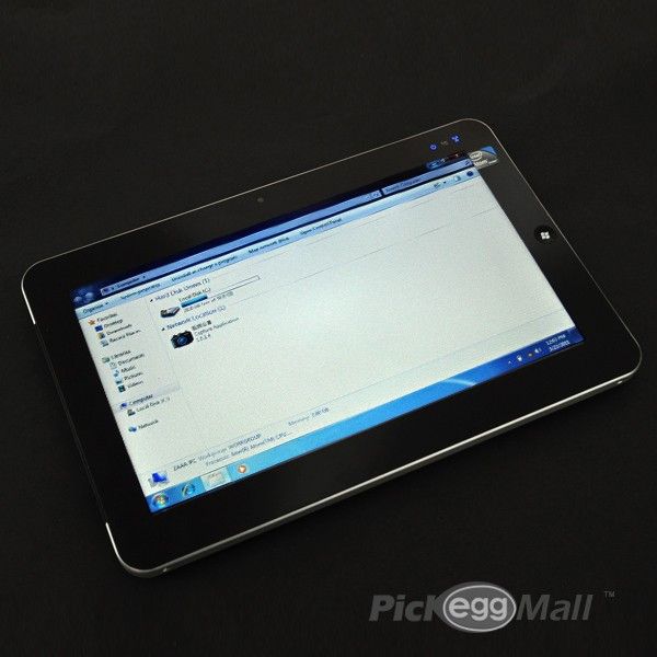 10.1 Intel ATOM N455 2GB/32GB windows 7 tablet pc MID WIFI 3G 1.3MP 