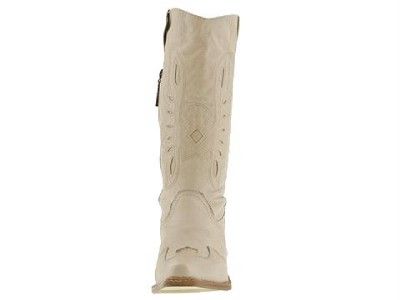 FitzwellJenniferWide Calf Leather Western Boot Sz 6M  