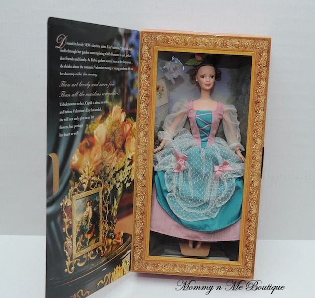 NIB Hallmark Fair Valentine Barbie Doll Special Edition  