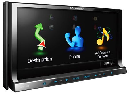   Player Navigation Bluetooth iPod iPhone 7 Stereo 4988028156441  