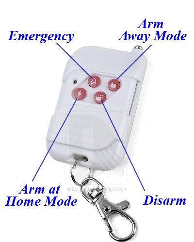   system arm the system after closed the door when go out disarm the