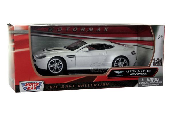 Aston Martin V12 Vantage Die Cast 1/24 White NEW 73200  