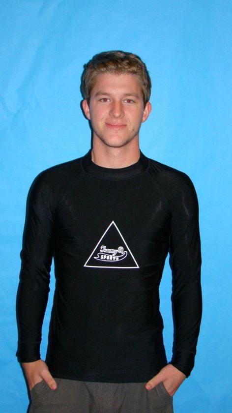 MENS BLACK LYCRA SHIRTS,SURF,SNORKEL ,SIZE 5X, DIVE  