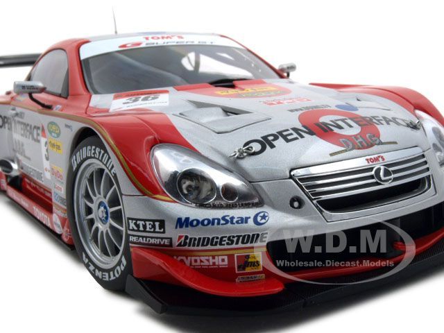   Lexus SC 430 Super GT 2006 Toms #36 die cast model car by Auto Art