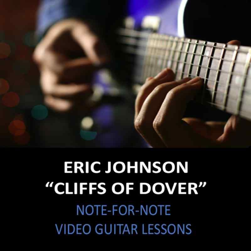 Eric Johnson Cliffs Of Dover Guitar Lesson DVD New  