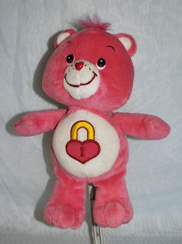 Care Bears Carebears Secret Bear 10 Plush MINT Padlock  