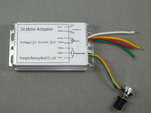 12V 30A DC Motor Speed Control PWM HHO RC Controller  