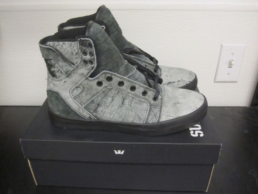 Supra Skytop Smoked sz 7 13 BNIB $150  