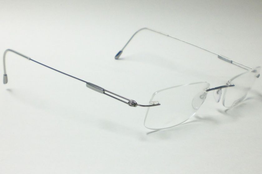 SILHOUETTE 7527 SILVER 6075 EYEGLASSES AUTH. S 51 TITAN  