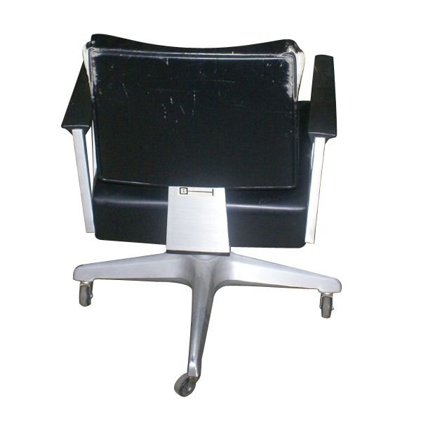 Executive GOOD FORM Aluminum Task Chair 4 Star Castors  