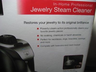 Sharper Image Jewelry Steam Cleaner CG J100  