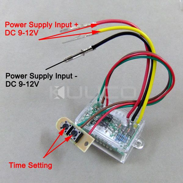   38 x 26 x 17 mm do not including install hole power supply dc 9 15v