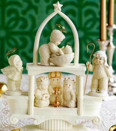 DEPT 56 SNOWBABIES *A VERY SPECIAL STORY NATIVITY* NIB  