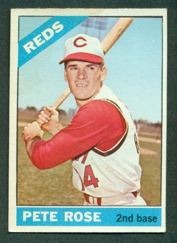 1966 OPC O PEE CHEE BASEBALL 30 PETE ROSE REDS EX CARD  