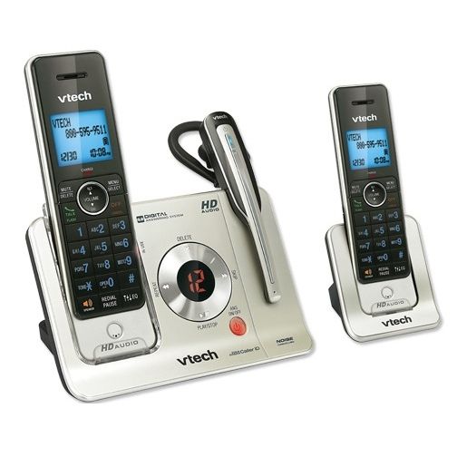 VTech LS6475 3 2 Cordless Phones Answering w/ Headset  