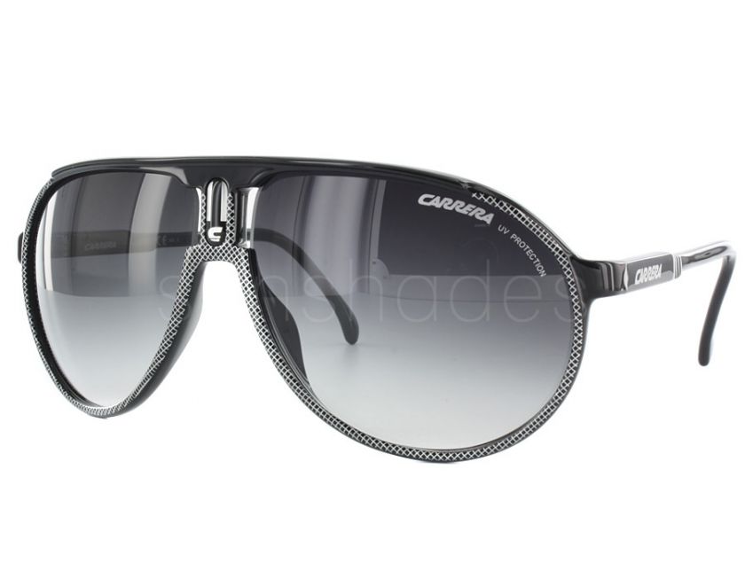 NEW Carrera Champion R 36B90 Black / Grey Sunglasses  