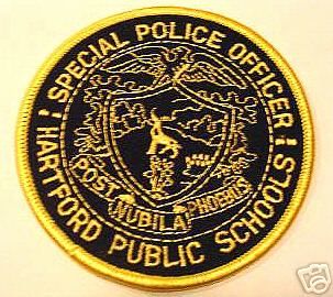 CT HARTFORD CONNECTICUT SPECIAL SCHOOL POLICE PATCH   