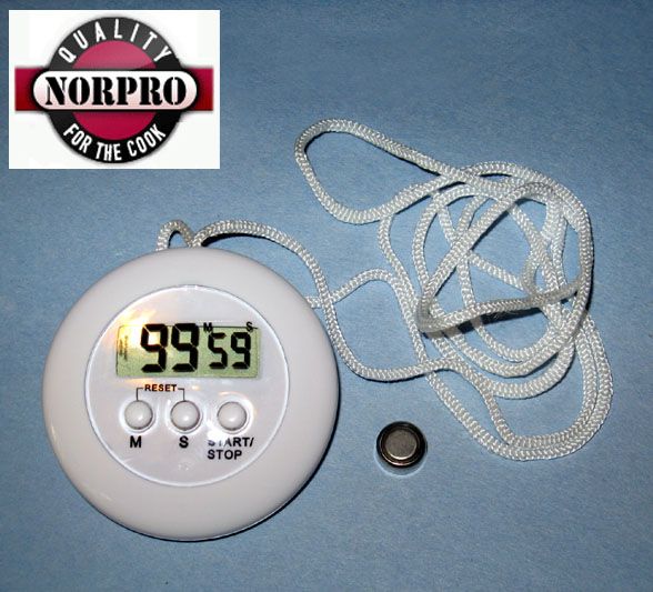 Norpro DIGITAL TIMER ON A ROPE   NEW   1491  