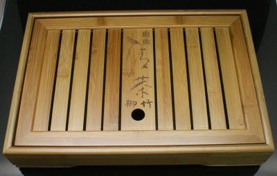 2010 Large Bamboo Gongfu Serving Tray Tea Crystal (YZ)  