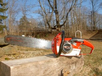 BEAUTY VINTAGE HOMELITE EZ Gas Chainsaw ~150psi~ Original Bar~SHARP