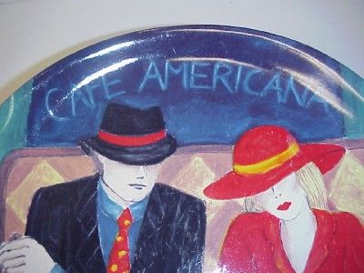 SANGO CAFE AMERICANA DINNER PLATES SET 6  