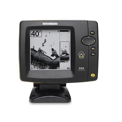   & SEALED Humminbird Fishfinder 550 Single Beam 5 Screen Gray Scale