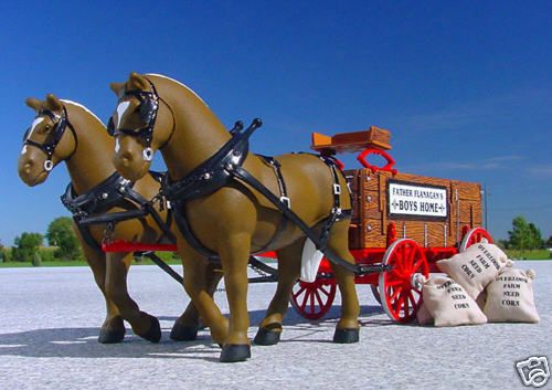 VR   BOYS TOWN NEBRASKA HORSES & WAGON #4   First Gear  