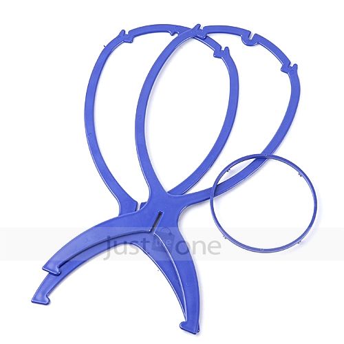 Plastic Stable Durable Wig Stand Holder Display Rack  