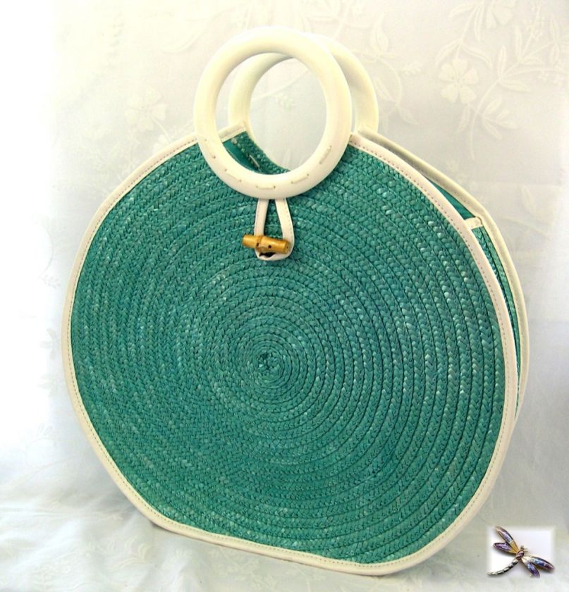 Milan Straw Round Tote Bag SUMMER SPECIAL  