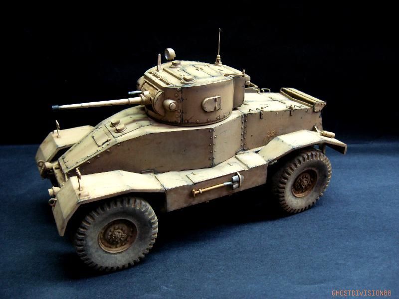 35 GHOSTDIV BUILT WWII BRITISH A.E.C. Mk.I RESIN  