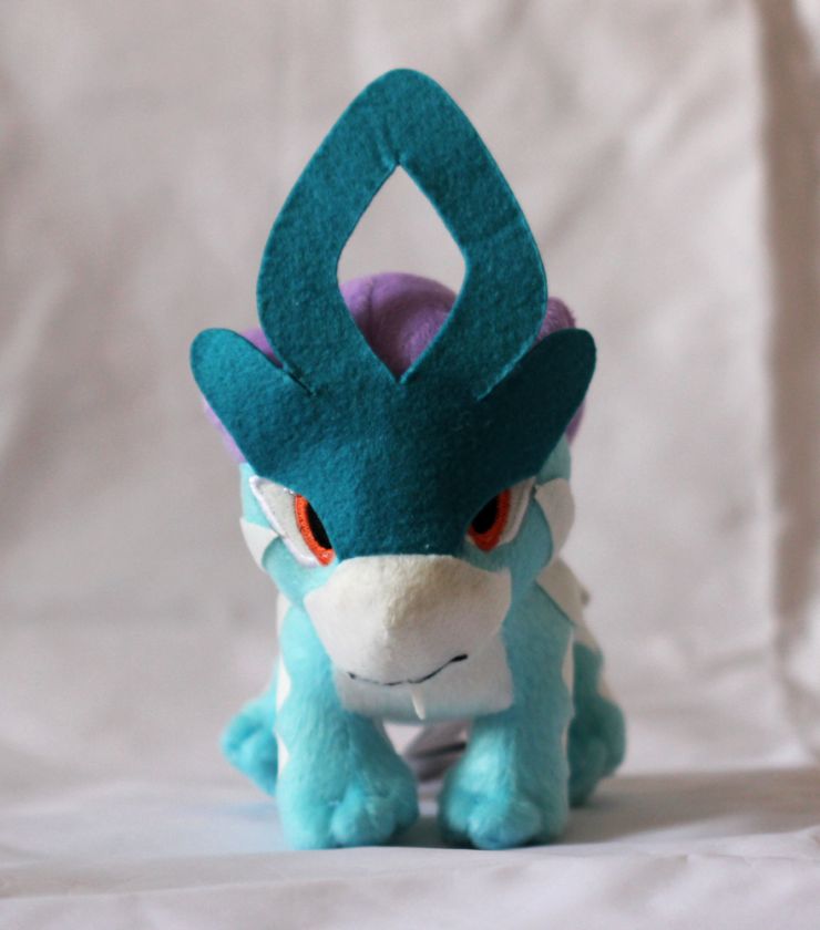 Nintendo Pokemon Anime Plush Doll Suicune Water type Pokémon Pikachu 