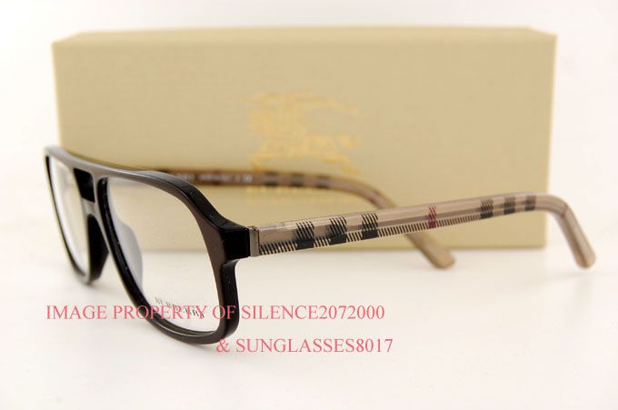 Brand New BURBERRY Eyeglasses Frames BE 2088 3081 BROWN for Men 100% 