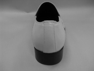 Mens Fiesso New White Pointed Toe Slipon Shoes FI 8100  