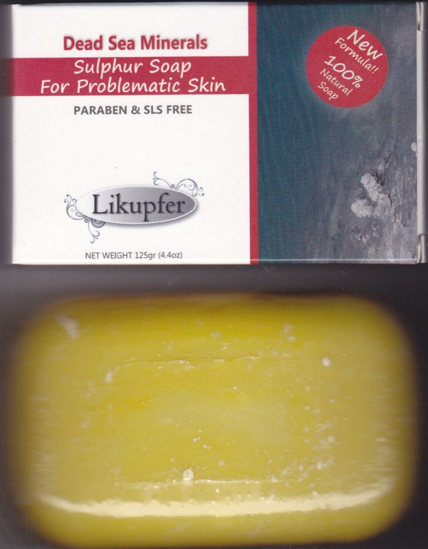 Sulfur Soap   Acne Psoriasis Seborrhea Eczema Treat  