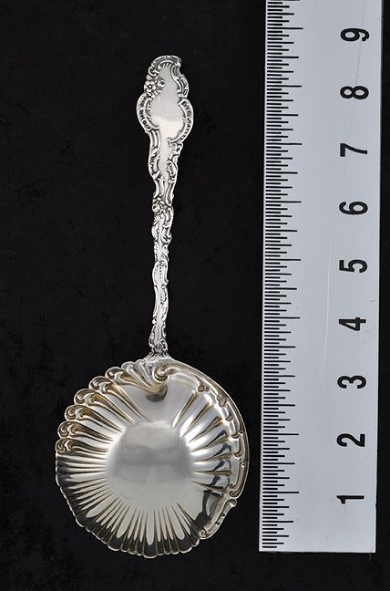 Sterling Serving Spoon by Wm. B. Durgin Co.Watteau 1891  