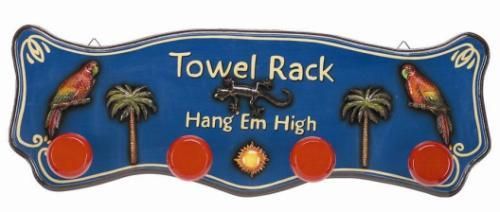 New Indoor & Outdoor UV Protected Pub & Patio Sign   Towel Rack  