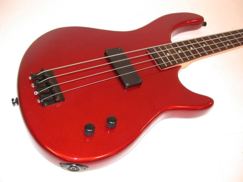 Dean Edge 09 Electric Bass, Metallic Red, NEW  