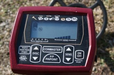  CoinMaster Metal Detector. Comes only as shown. Tested and works 