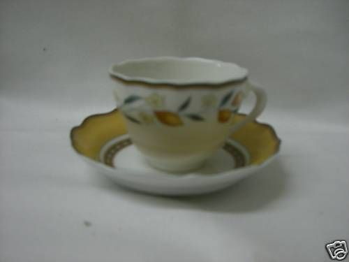 HUTSCHENREUTHER MEDLEY ALFABIA DEMI TASSE CUP&SAUCER  